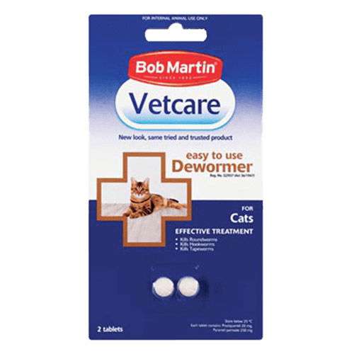 Buy Bob Martin Vetcare Dewormer For Cats Free Shipping