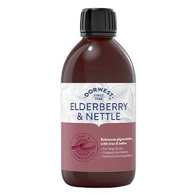 Dorwest Elderberry & Nettle Extract for Dogs and Cats