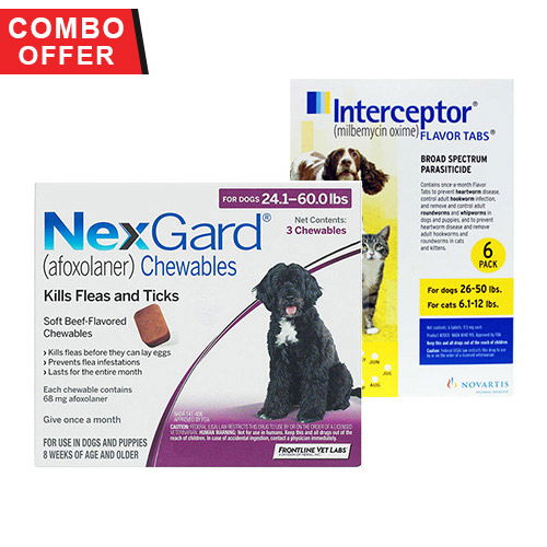 Buy Nexgard & Interceptor Combo Pack - For Extra Large Dogs (51-100lbs ...