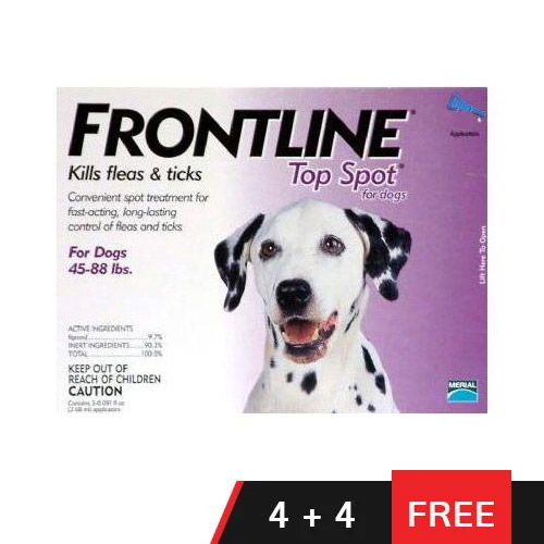 frontline plus purple for dogs