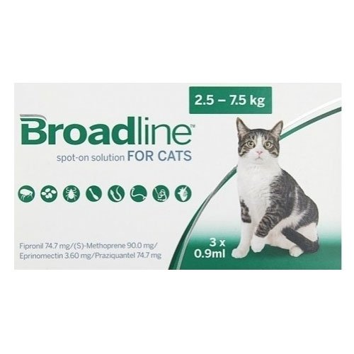 Broadline Spot-On Solution for Large Cats 5.5 to 16.5 lbs.