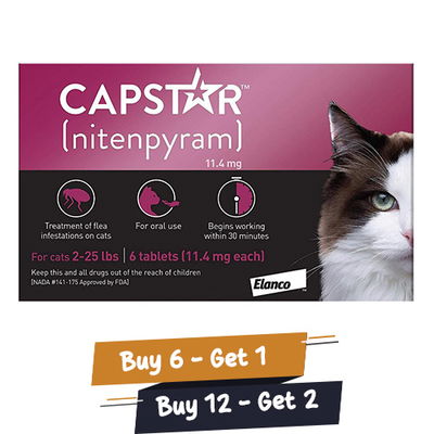 Capstar Cats 2 - 25 lbs