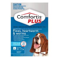 Comfortis Plus (Trifexis) For Large Dogs 18.1-27 Kg (40.1 - 60 lbs) Blue