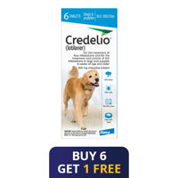 Credelio for Dogs 50 to 100 lbs (900mg) Blue