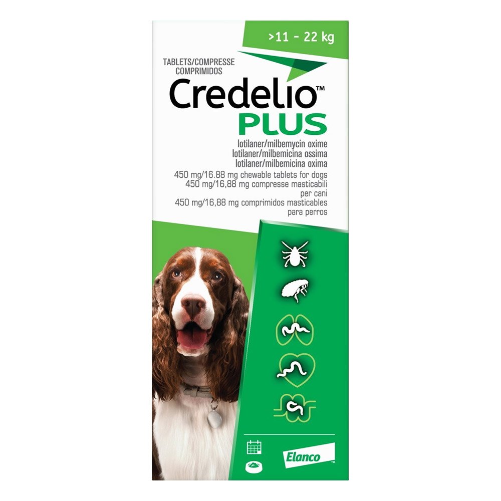 Credelio Plus For Large Dog 11-22kg Green