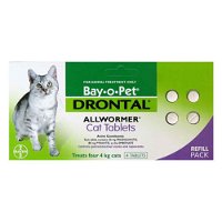 Drontal for Cats upto 4Kg