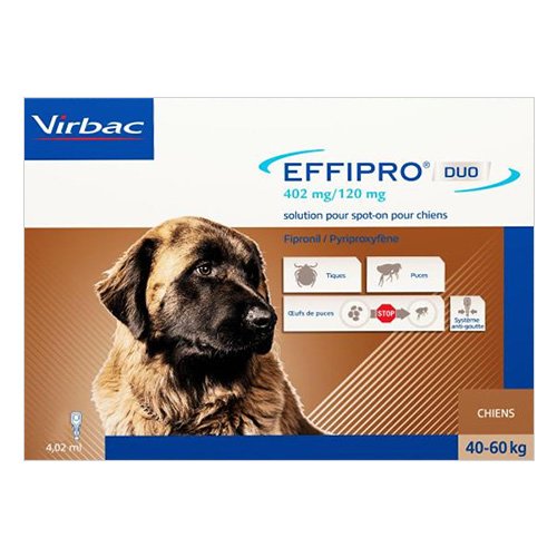 Effipro DUO Spot-On  For Extra Large Dogs Over 88 lbs.
