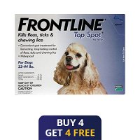 Frontline Top Spot Medium Dogs 23-44lbs (Blue)