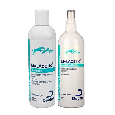 Dechra Malacetic Combo Pack (Shampoo 230 mL + Conditioner 230 mL)