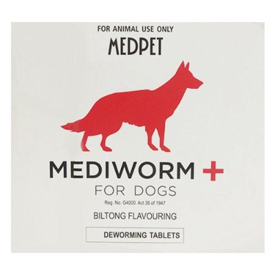 Mediworm Plus for Dogs 22 lbs (10 kg)