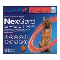 Nexgard Spectra for Xlarge Dogs (66-132 lbs) Red