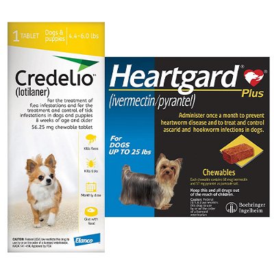 Heartgard Plus & Credelio Combo
