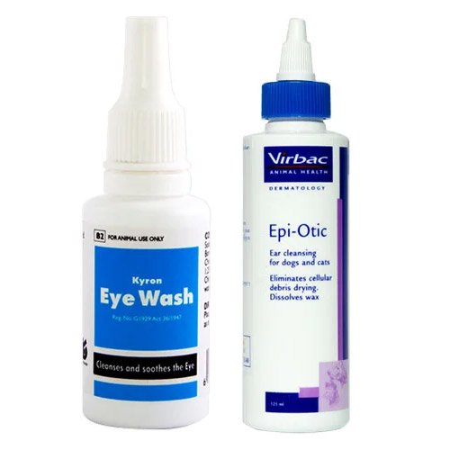 Kyron Eye Wash & Epi-Otic Combo
