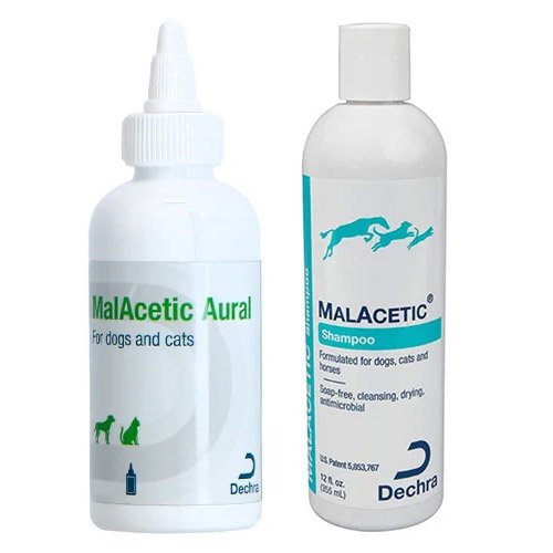 Malacetic Otic Ear  & Dechra Malacetic Combo