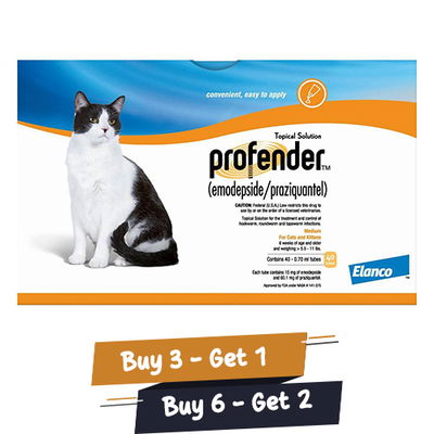 Profender Medium Cats (0.70 ml) 5.5-11 lbs