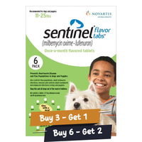 Sentinel For Dogs 11-25 lbs (Green)