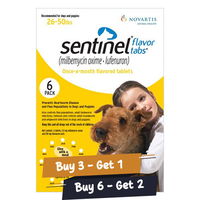 Sentinel For dogs 26-50 lbs (Yellow)