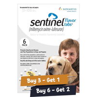 Sentinel For Dogs 51-100 lbs (White)