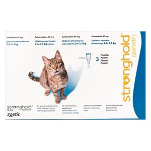 Stronghold Cats Upto 7.5 Kg 45 mg