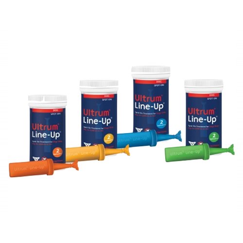 Ultrum Line-up Spot-on for Large Dogs 44-88 lbs (Yellow)